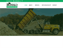 Tablet Screenshot of buffaloconstructionco.com